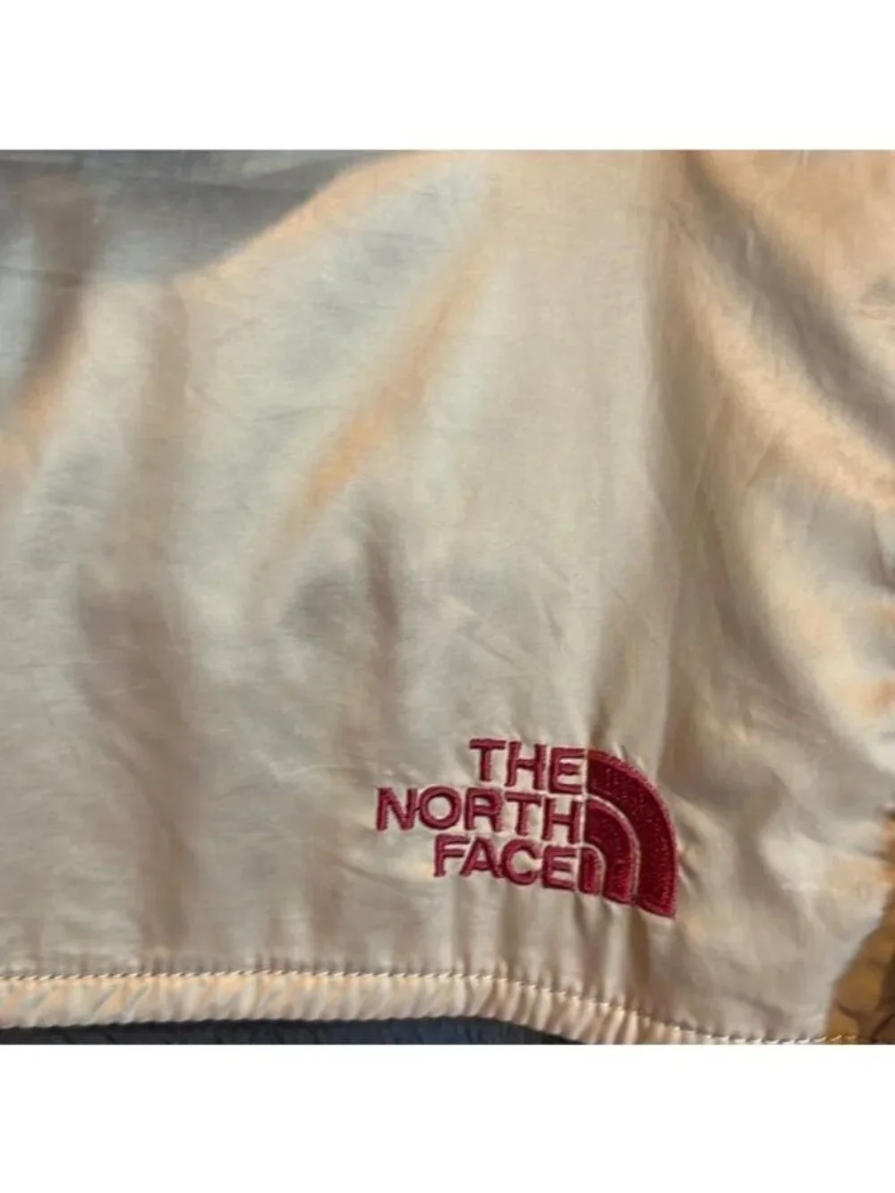 he North Face Jacket OSO Hoodie Girls Size Large 14/16 Dark Blue Grey Accents